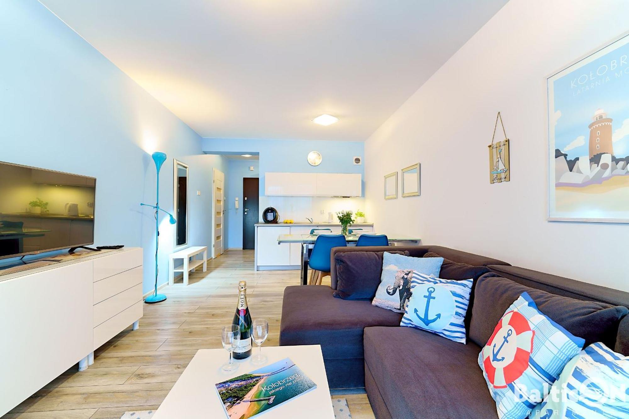 Apartamenty Balticon Polanki - Sauna, Fitness Inclusive - Basen Latem, Pool Im Sommer Kolberg